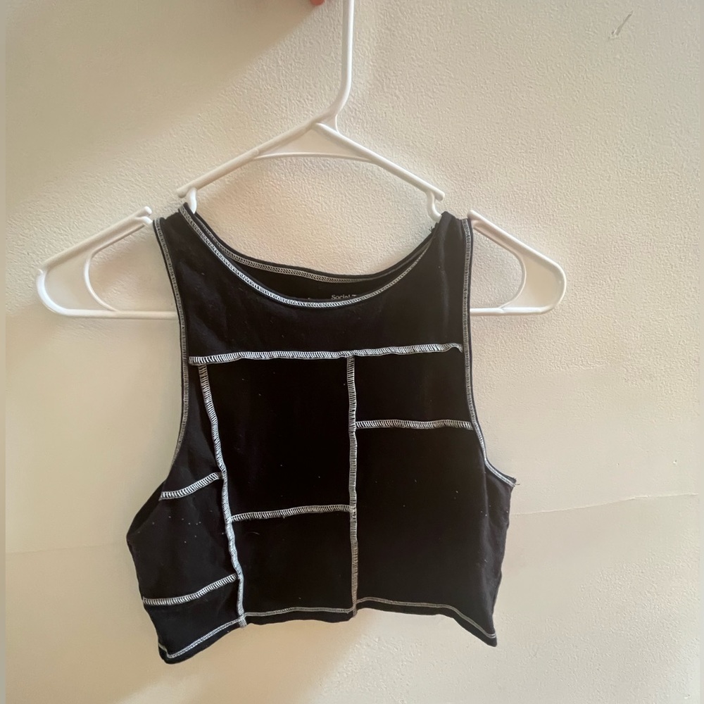 Social Tourist Black tank top